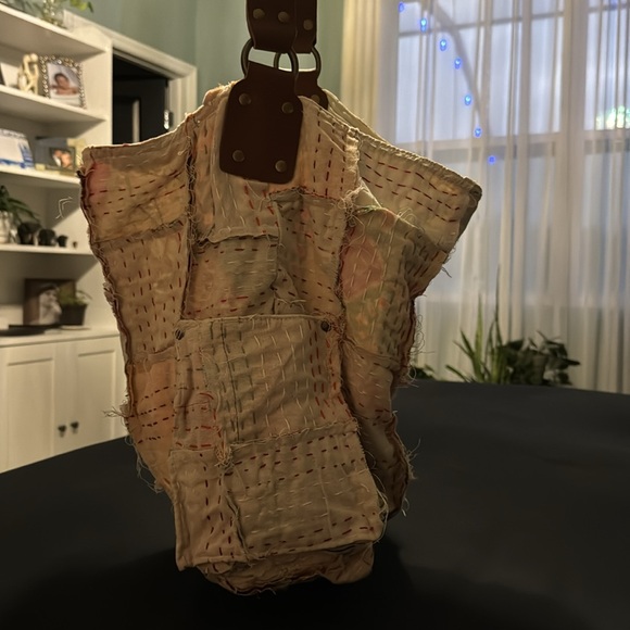 NWT free people, patchwork shoulder bag - Picture 3 of 8